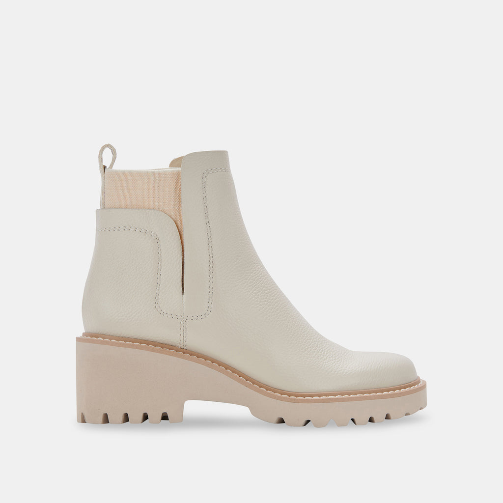 HUEY H2O BOOTS OFF WHITE LEATHER– Dolce Vita 6772035649602