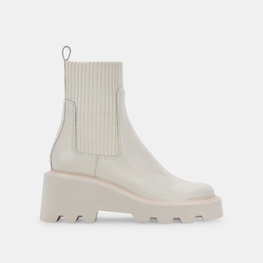HOVEN H2O BOOTS IVORY LEATHER– Dolce Vita 6812293824578