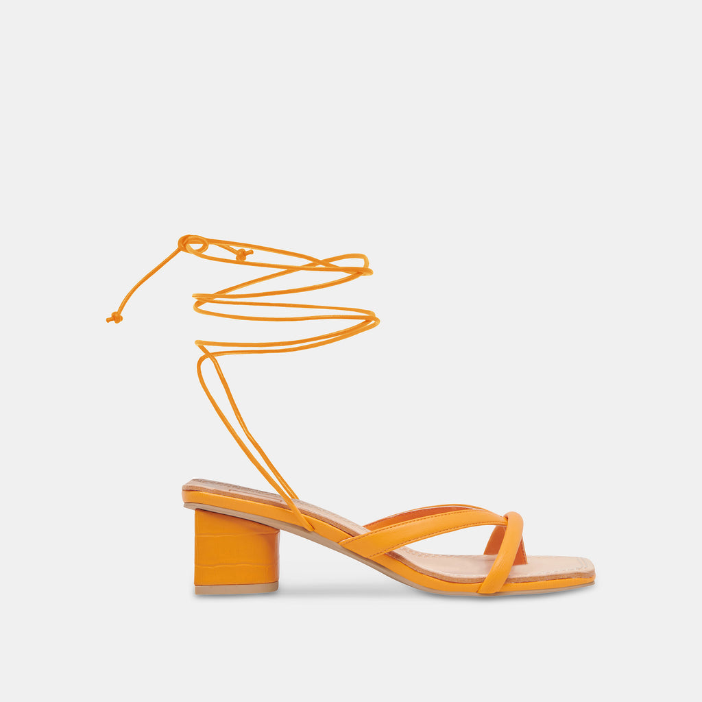 Jaimi Sandals Apricot Stella | Apricot Stella Ankle Strap Heels– Dolce Vita 6885995741250