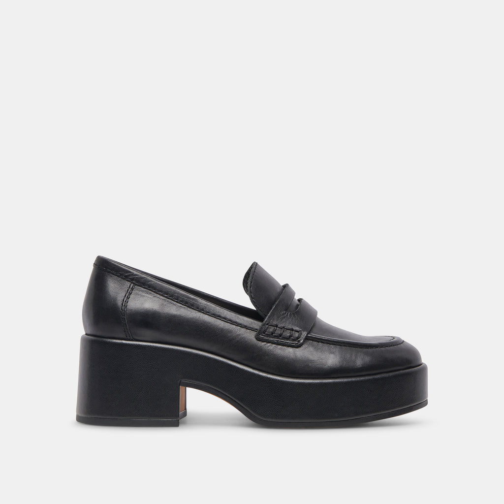 YANNI LOAFERS BLACK LEATHER– Dolce Vita 6908080619586